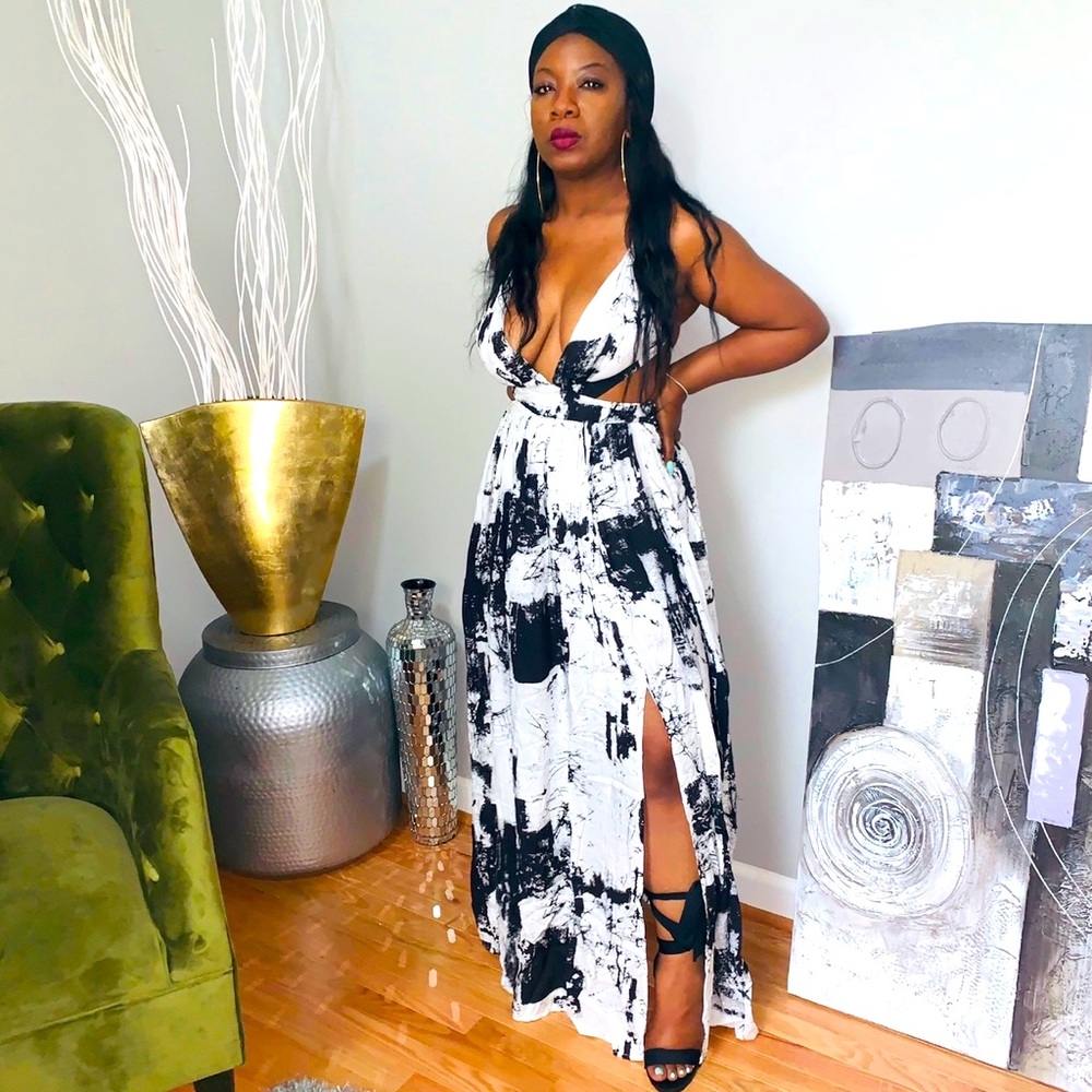 Marti’s Blotted Maxi